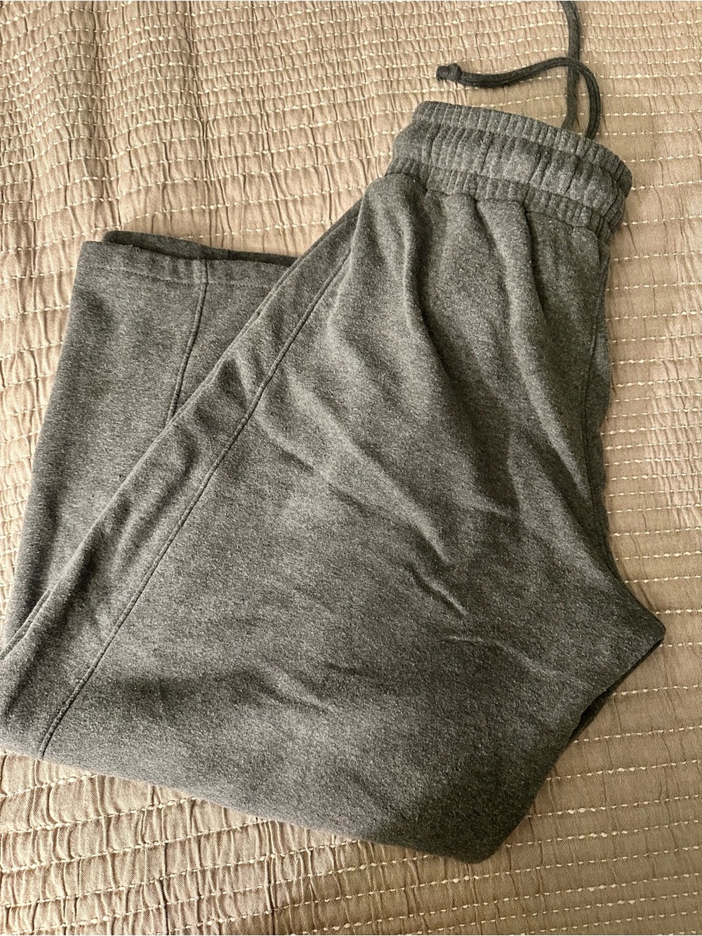 Zenana Outfitters Barrel Drawstring Sweatpants - Charcoal - Picture 3 of 3